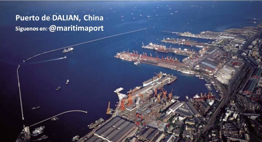puerto de Dalian, China